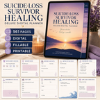 Suicide-Loss Survivor Healing Deluxe Digital Planner — listing image 08
