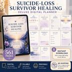 Suicide-Loss Survivor Healing Deluxe Digital Planner — listing image 09