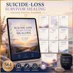 Suicide-Loss Survivor Healing Deluxe Digital Planner — listing image 10