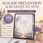 Reasons to Stay Safety and Hope Deluxe Digital Planner — listing image 10