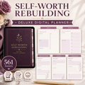 Self-Worth Rebuilding Deluxe Digital Planner — listing image 01