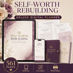 Self-Worth Rebuilding Deluxe Digital Planner — listing image 08