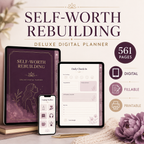 Self-Worth Rebuilding Deluxe Digital Planner — listing image 10