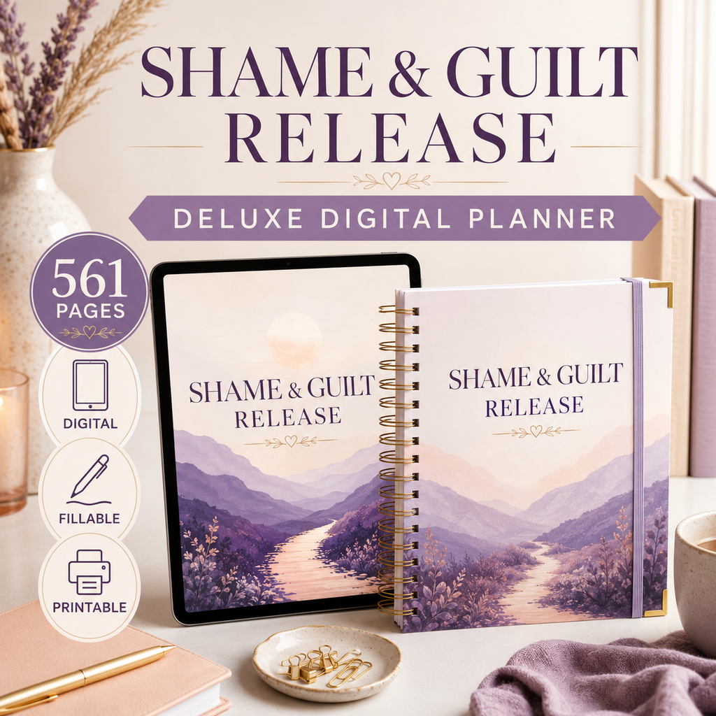 Shame and Guilt Release Deluxe Digital Planner — listing image 02