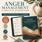 Anger Awareness and Healthy Expression Deluxe Digital Planner — listing image 02