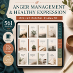 Anger Awareness and Healthy Expression Deluxe Digital Planner — listing image 03