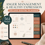 Anger Awareness and Healthy Expression Deluxe Digital Planner — listing image 04