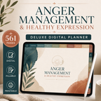 Anger Awareness and Healthy Expression Deluxe Digital Planner — listing image 08
