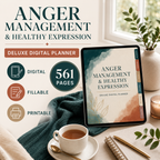 Anger Awareness and Healthy Expression Deluxe Digital Planner — listing image 10