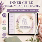 Inner Child Healing After Trauma Deluxe Digital Planner — listing image 04