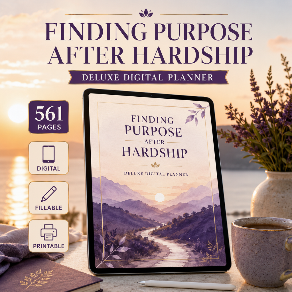 Finding Purpose After Hardship Deluxe Digital Planner — listing image 10