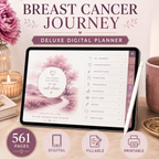 Breast Cancer Journey Deluxe Digital Planner and Care Organizer — listing image 04