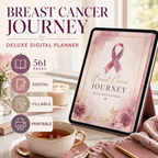 Breast Cancer Journey Deluxe Digital Planner and Care Organizer — listing image 05