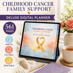 Childhood Cancer Family Support Deluxe Digital Planner — listing image 05