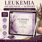 Leukemia Support Deluxe Digital Planner and Care Organizer — listing image 04