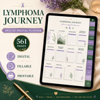 Lymphoma Journey Deluxe Digital Planner and Care Organizer — listing image 02