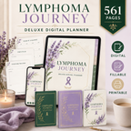 Lymphoma Journey Deluxe Digital Planner and Care Organizer — listing image 06
