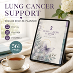 Lung Cancer Support Deluxe Digital Planner and Care Organizer — listing image 05