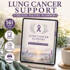 Lung Cancer Support Deluxe Digital Planner and Care Organizer — listing image 10