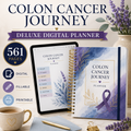 Colon Cancer Journey Deluxe Digital Planner and Organizer — listing image 01
