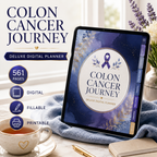 Colon Cancer Journey Deluxe Digital Planner and Organizer — listing image 05