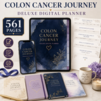 Colon Cancer Journey Deluxe Digital Planner and Organizer — listing image 06