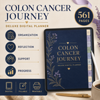 Colon Cancer Journey Deluxe Digital Planner and Organizer — listing image 07