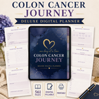 Colon Cancer Journey Deluxe Digital Planner and Organizer — listing image 08