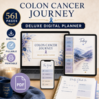 Colon Cancer Journey Deluxe Digital Planner and Organizer — listing image 09
