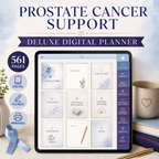 Prostate Cancer Support Deluxe Digital Planner — listing image 02