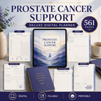 Prostate Cancer Support Deluxe Digital Planner — listing image 03