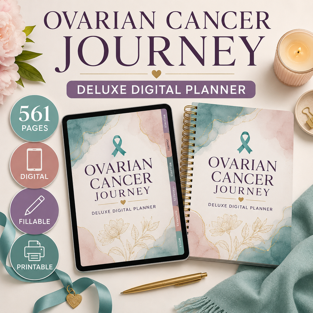 Ovarian Cancer Journey Deluxe Digital Planner — listing image 01