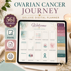 Ovarian Cancer Journey Deluxe Digital Planner — listing image 02