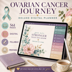 Ovarian Cancer Journey Deluxe Digital Planner — listing image 04