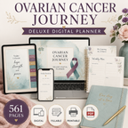 Ovarian Cancer Journey Deluxe Digital Planner — listing image 09