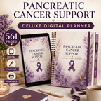 Pancreatic Cancer Support Deluxe Digital Planner — listing image 01