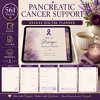 Pancreatic Cancer Support Deluxe Digital Planner — listing image 03