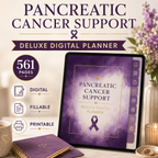 Pancreatic Cancer Support Deluxe Digital Planner — listing image 07