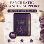 Pancreatic Cancer Support Deluxe Digital Planner — listing image 08