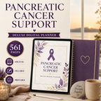 Pancreatic Cancer Support Deluxe Digital Planner — listing image 10