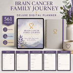 Brain Cancer Family Journey Deluxe Digital Planner — listing image 03