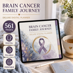 Brain Cancer Family Journey Deluxe Digital Planner — listing image 05