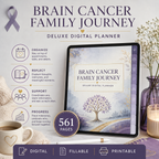 Brain Cancer Family Journey Deluxe Digital Planner — listing image 07