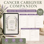 Cancer Caregiver Companion Deluxe Digital Planner — listing image 03