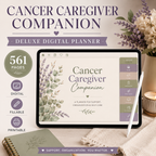 Cancer Caregiver Companion Deluxe Digital Planner — listing image 04
