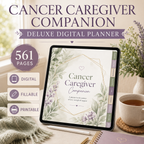 Cancer Caregiver Companion Deluxe Digital Planner — listing image 05