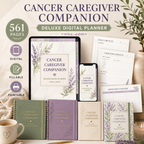 Cancer Caregiver Companion Deluxe Digital Planner — listing image 06