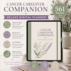 Cancer Caregiver Companion Deluxe Digital Planner — listing image 07
