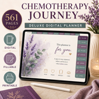 Chemotherapy Journey Deluxe Digital Planner and Care Organizer — listing image 04