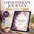 Chemotherapy Journey Deluxe Digital Planner and Care Organizer — listing image 10